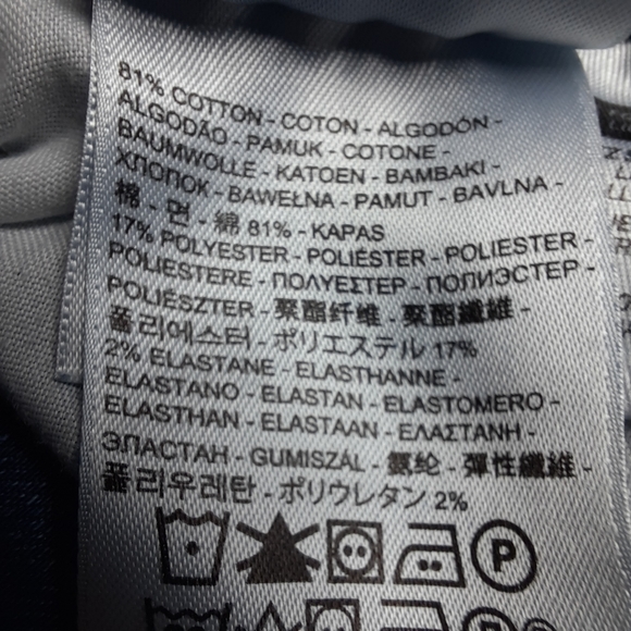 Levi's 518 Cut-off Blue Jean Shorts SZ 9 - Picture 6 of 9